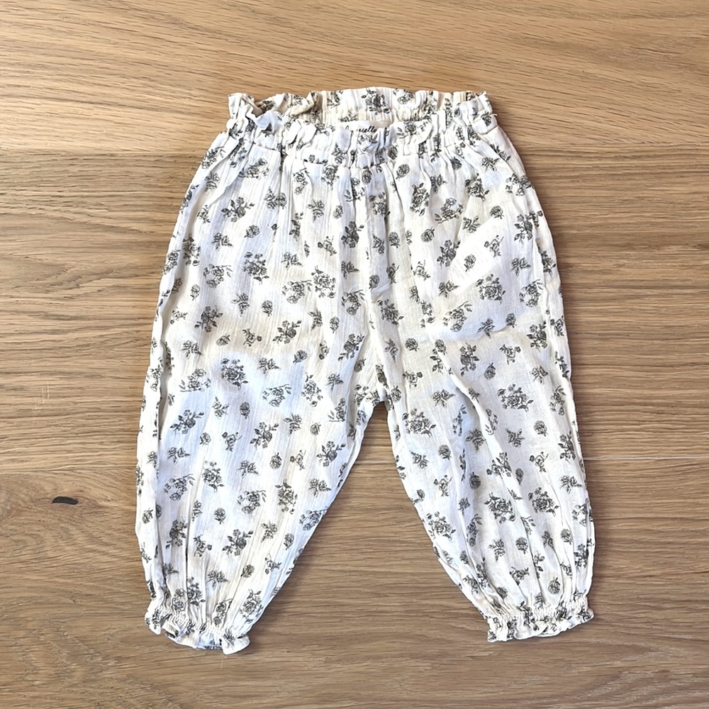 Louisiella Lightweight French Floral Pants, 6 months